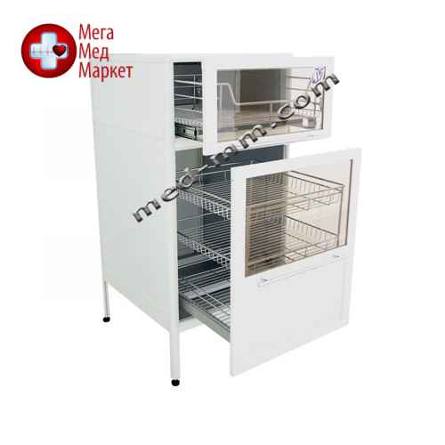 Шкаф медицинский с бактерицидными лампами ШМБ 15